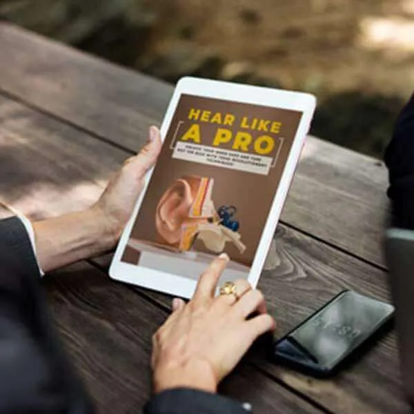 E-book Cover: Hear Like A Pro
